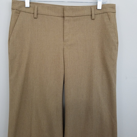 GAP Women's Khaki Tan Wide Leg Trouser Pants | 6L - Picture 4 of 7